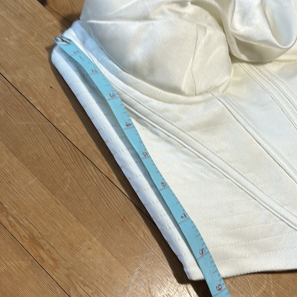 House of CB Bea Crop Draped Corset Top Small - Picture 9 of 12